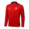 Manchester United Chaqueta De Entrenamiento Trajes 2022/23 Negra Roja